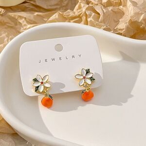 Elegant Flower Studs Earrings